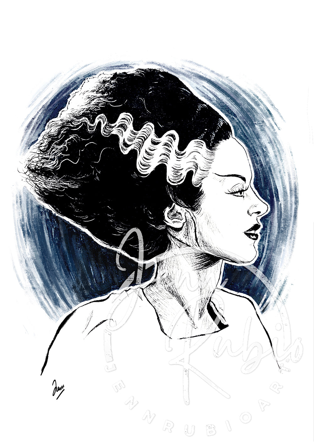 Mini Lámina Frankenstein II