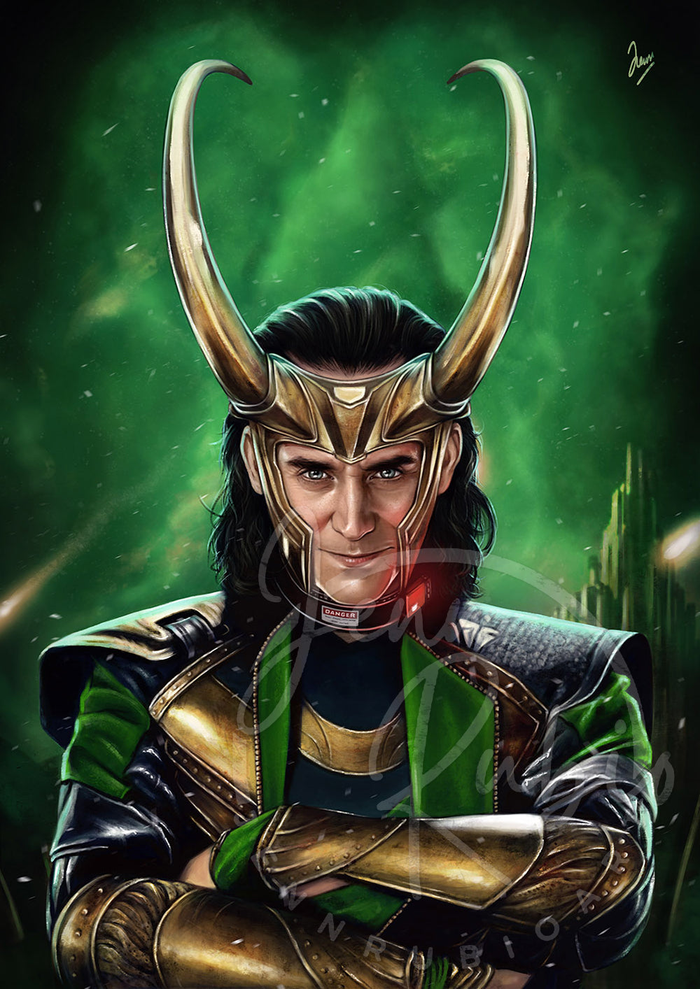 Loki Art Print