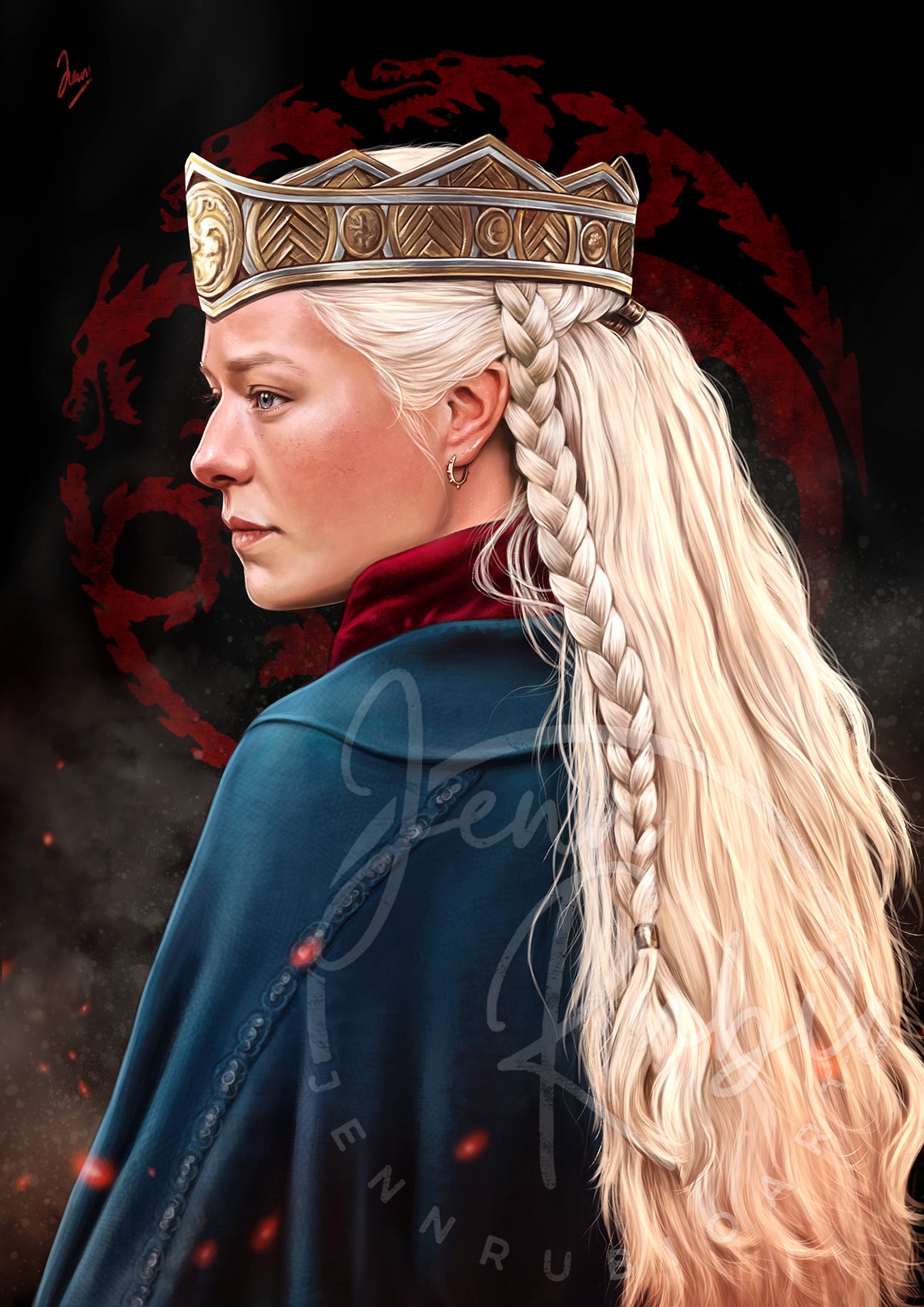 Lámina de Rhaenyra