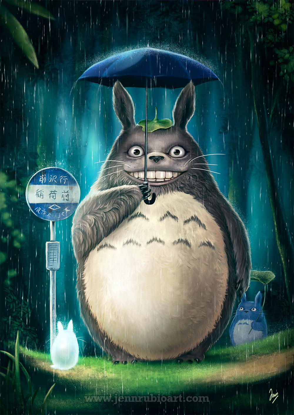 Lámina Totoro