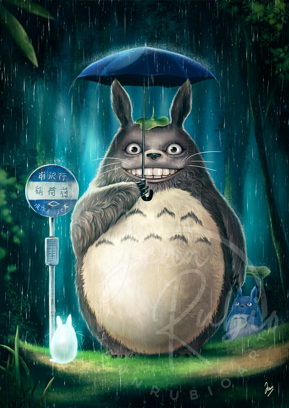 Lámina Totoro